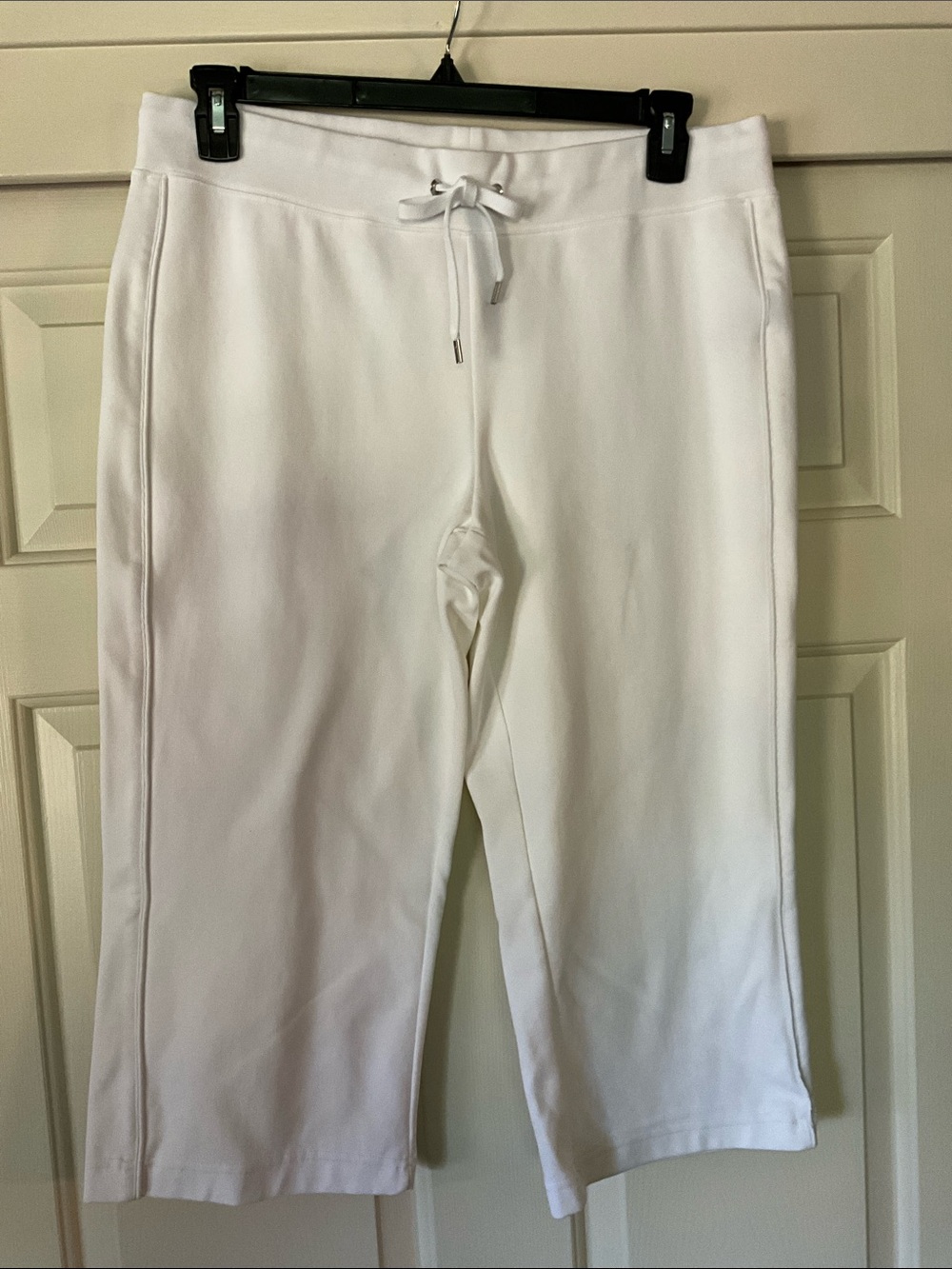 Ralph Lauren White Lauren Active Athletic Crop pants